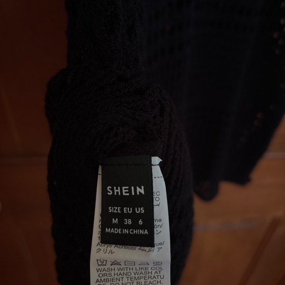 Boho Crochet knit swim/pool/bathing suit coverup open back - Picture 5 of 6